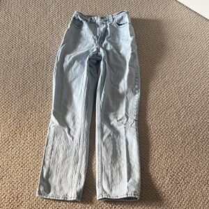 Abercrombie & Fitch Light Blue Straight Leg Women's Jeans